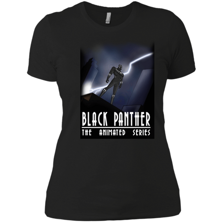 T-Shirts Black / X-Small Black Panther The Animated Series Women's Premium T-Shirt