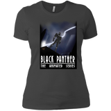 T-Shirts Heavy Metal / X-Small Black Panther The Animated Series Women's Premium T-Shirt