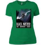 T-Shirts Kelly Green / X-Small Black Panther The Animated Series Women's Premium T-Shirt
