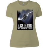 T-Shirts Light Olive / X-Small Black Panther The Animated Series Women's Premium T-Shirt