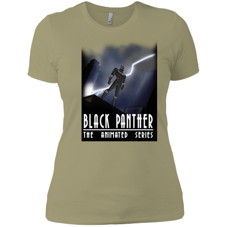 T-Shirts Light Olive / X-Small Black Panther The Animated Series Women's Premium T-Shirt