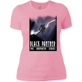 T-Shirts Light Pink / X-Small Black Panther The Animated Series Women's Premium T-Shirt