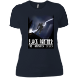 T-Shirts Midnight Navy / X-Small Black Panther The Animated Series Women's Premium T-Shirt