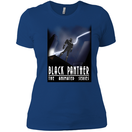 T-Shirts Royal / X-Small Black Panther The Animated Series Women's Premium T-Shirt