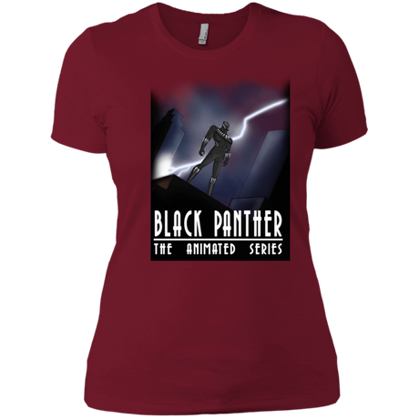 T-Shirts Scarlet / S Black Panther The Animated Series Women's Premium T-Shirt