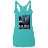 T-Shirts Tahiti Blue / X-Small Black Panther The Animated Series Women's Triblend Racerback Tank