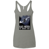 T-Shirts Venetian Grey / X-Small Black Panther The Animated Series Women's Triblend Racerback Tank