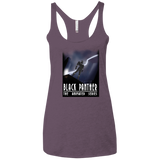 T-Shirts Vintage Purple / X-Small Black Panther The Animated Series Women's Triblend Racerback Tank