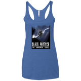T-Shirts Vintage Royal / X-Small Black Panther The Animated Series Women's Triblend Racerback Tank