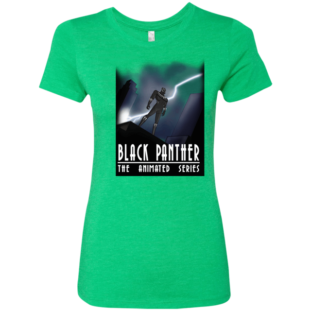 T-Shirts Envy / S Black Panther The Animated Series Women's Triblend T-Shirt