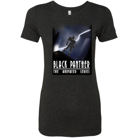 T-Shirts Vintage Black / S Black Panther The Animated Series Women's Triblend T-Shirt