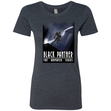 T-Shirts Vintage Navy / S Black Panther The Animated Series Women's Triblend T-Shirt