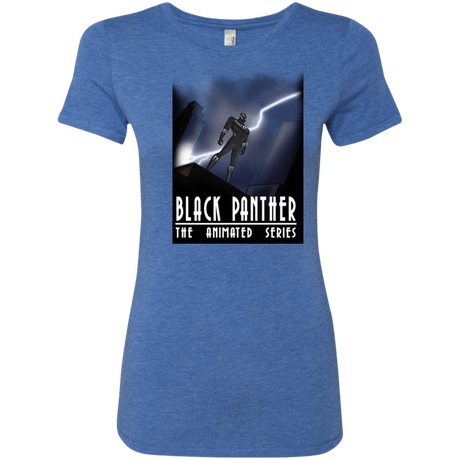 T-Shirts Vintage Royal / S Black Panther The Animated Series Women's Triblend T-Shirt
