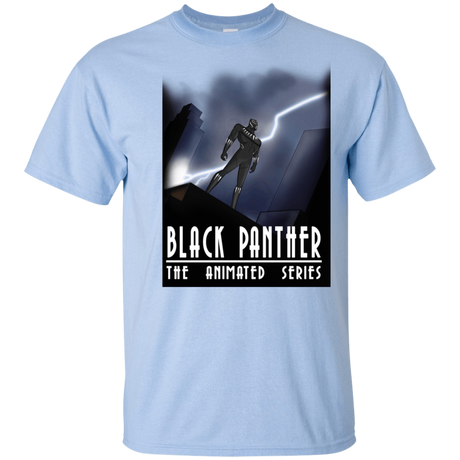 T-Shirts Light Blue / YXS Black Panther The Animated Series Youth T-Shirt