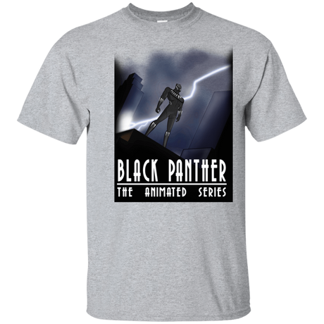 T-Shirts Sport Grey / YXS Black Panther The Animated Series Youth T-Shirt
