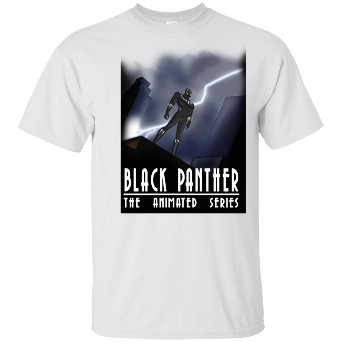 T-Shirts White / YXS Black Panther The Animated Series Youth T-Shirt