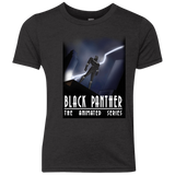 T-Shirts Vintage Black / YXS Black Panther The Animated Series Youth Triblend T-Shirt