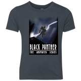 T-Shirts Vintage Navy / YXS Black Panther The Animated Series Youth Triblend T-Shirt