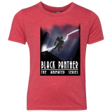 T-Shirts Vintage Red / YXS Black Panther The Animated Series Youth Triblend T-Shirt