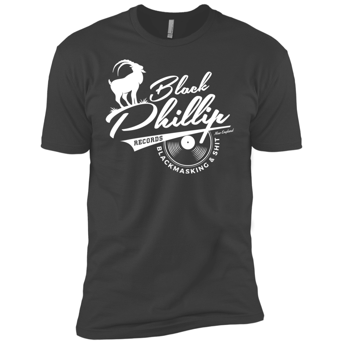 T-Shirts Heavy Metal / YXS BLACK PHILLIP RECORDS Boys Premium T-Shirt