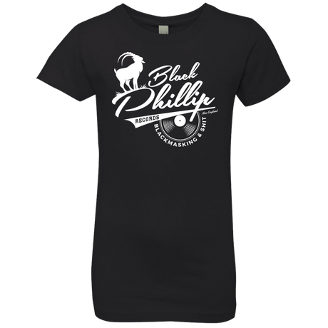 T-Shirts Black / YXS BLACK PHILLIP RECORDS Girls Premium T-Shirt