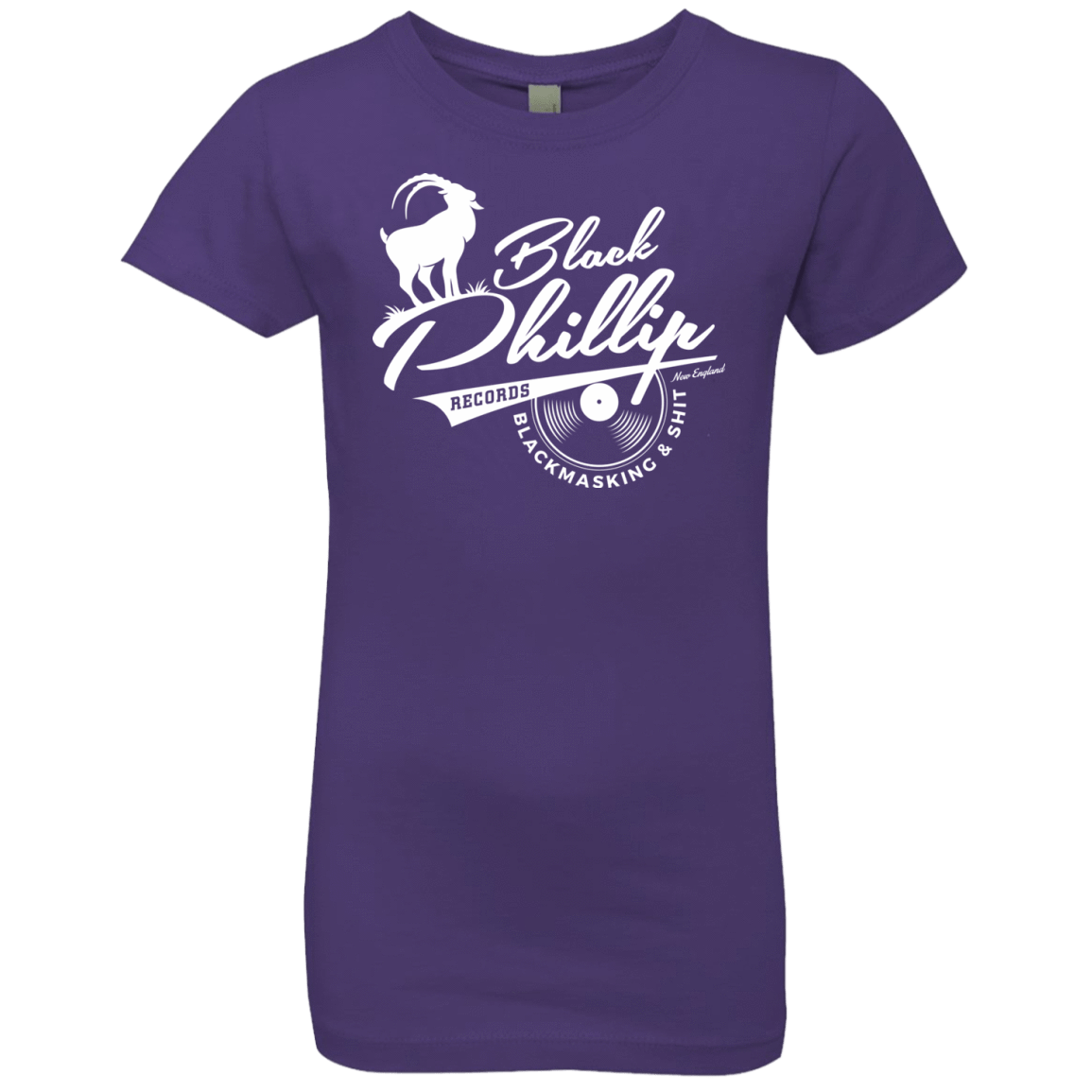 T-Shirts Purple Rush / YXS BLACK PHILLIP RECORDS Girls Premium T-Shirt