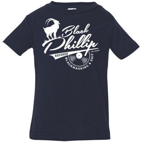 T-Shirts Navy / 6 Months BLACK PHILLIP RECORDS Infant Premium T-Shirt