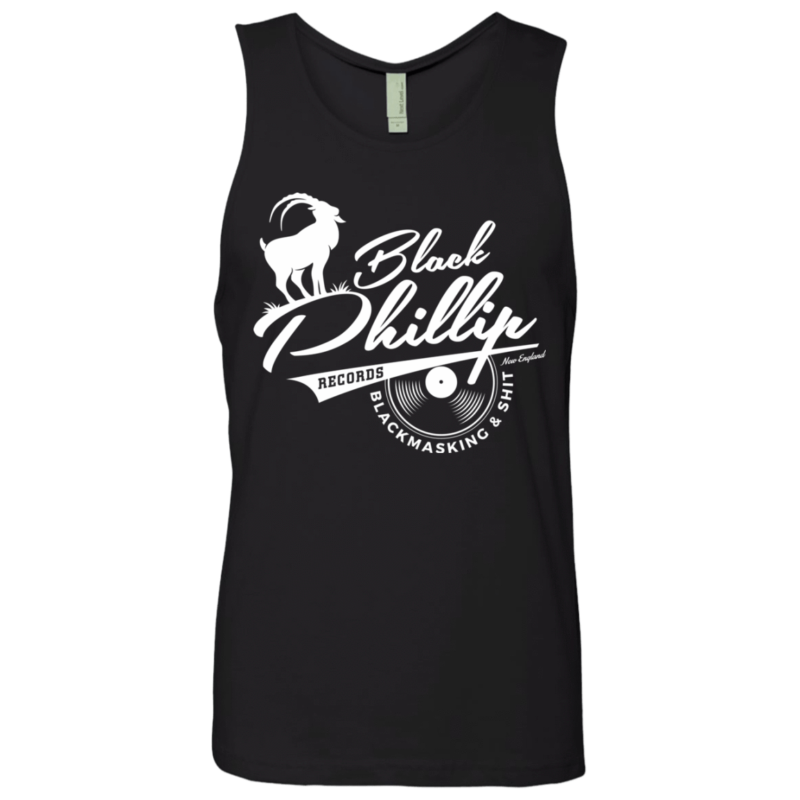 T-Shirts Black / Small BLACK PHILLIP RECORDS Men's Premium Tank Top