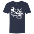 T-Shirts Midnight Navy / X-Small BLACK PHILLIP RECORDS Men's Premium V-Neck