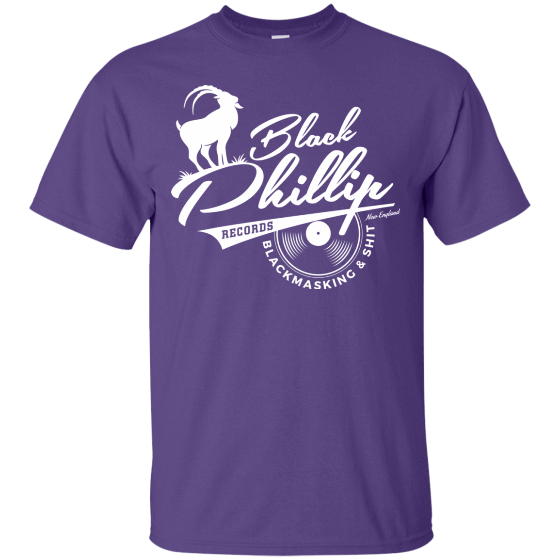 T-Shirts Purple / Small BLACK PHILLIP RECORDS T-Shirt