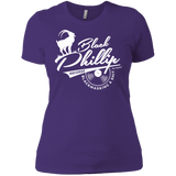T-Shirts Purple / X-Small BLACK PHILLIP RECORDS Women's Premium T-Shirt
