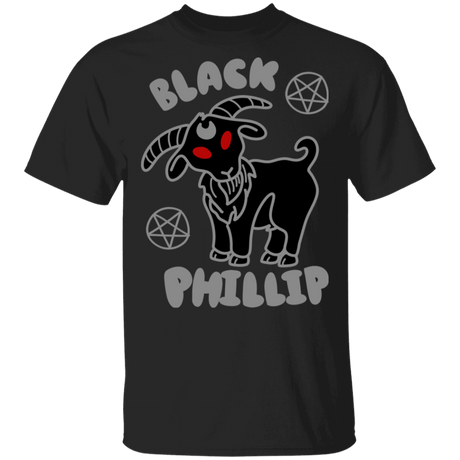 T-Shirts Black / S Black Phillip T-Shirt