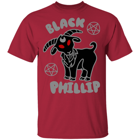 T-Shirts Cardinal / S Black Phillip T-Shirt