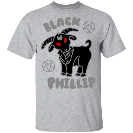 T-Shirts Sport Grey / S Black Phillip T-Shirt