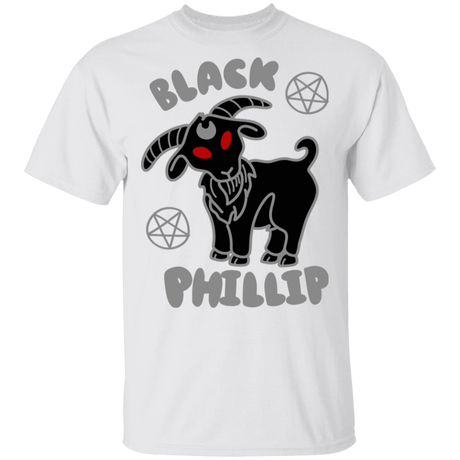 T-Shirts White / S Black Phillip T-Shirt