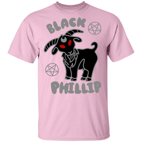 T-Shirts Light Pink / YXS Black Phillip Youth T-Shirt