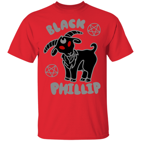 T-Shirts Red / YXS Black Phillip Youth T-Shirt