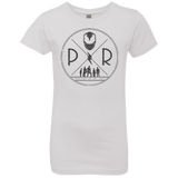 T-Shirts White / YXS Black Power Girls Premium T-Shirt
