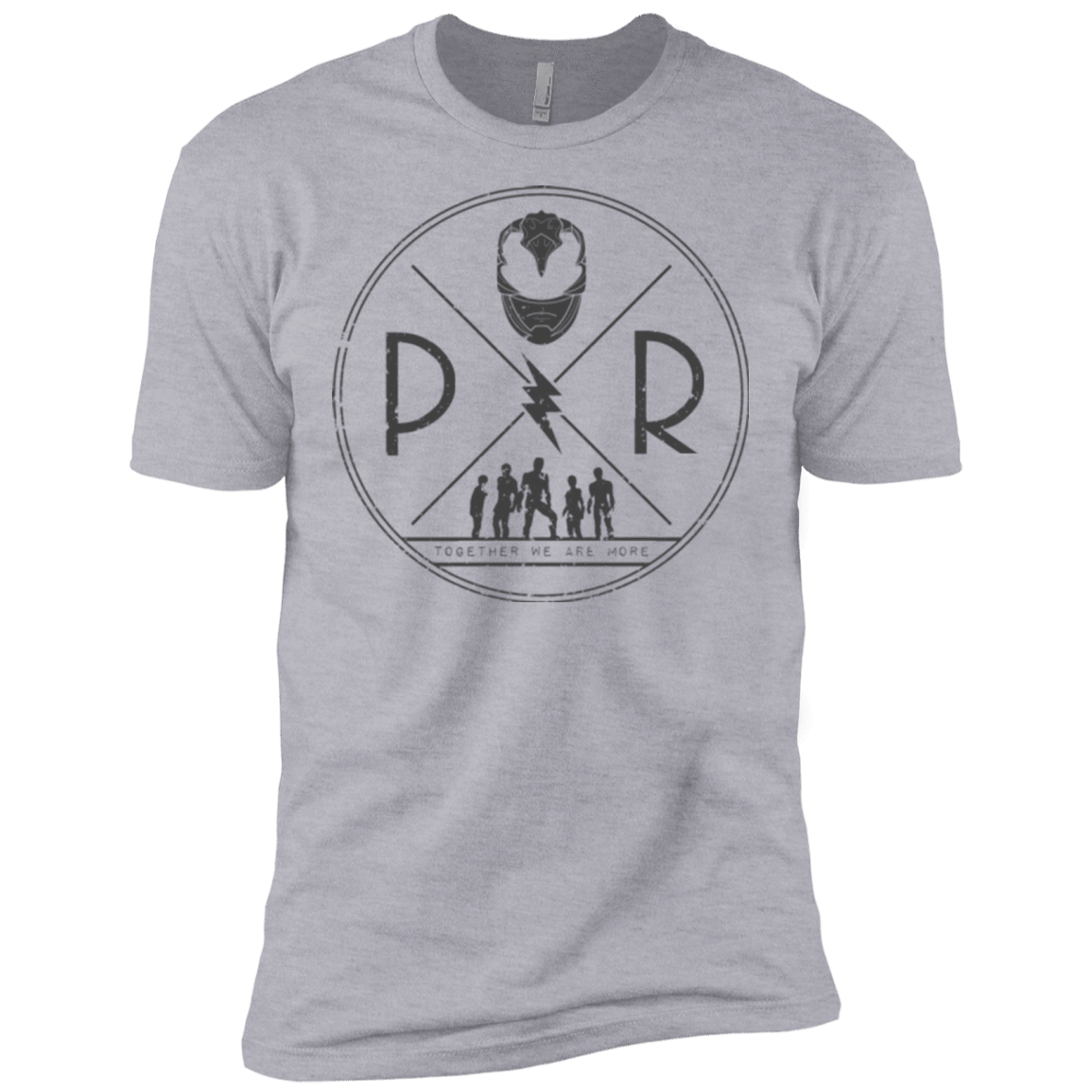 T-Shirts Heather Grey / X-Small Black Power Men's Premium T-Shirt