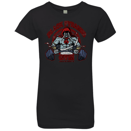 T-Shirts Black / YXS Black Pyramid Gym Girls Premium T-Shirt