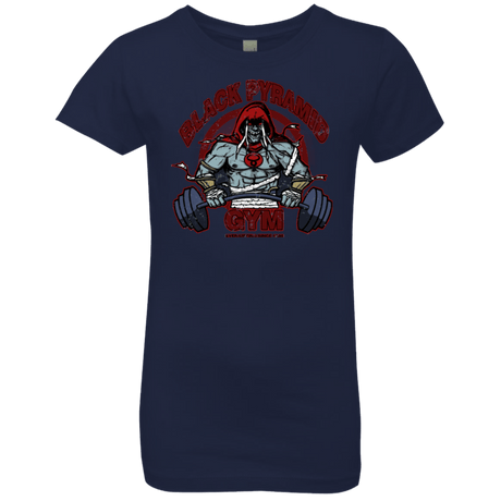 T-Shirts Midnight Navy / YXS Black Pyramid Gym Girls Premium T-Shirt