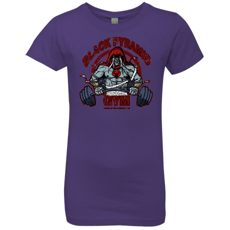 T-Shirts Purple Rush / YXS Black Pyramid Gym Girls Premium T-Shirt