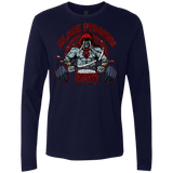 T-Shirts Midnight Navy / Small Black Pyramid Gym Men's Premium Long Sleeve