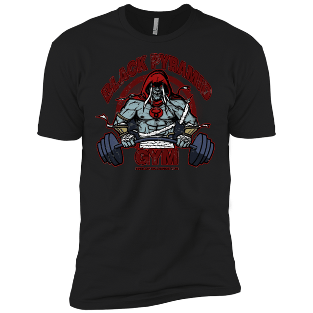 T-Shirts Black / X-Small Black Pyramid Gym Men's Premium T-Shirt
