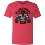 T-Shirts Vintage Red / Small Black Pyramid Gym Men's Triblend T-Shirt