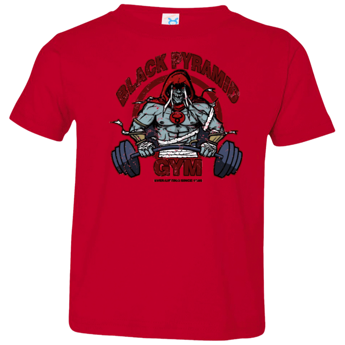 T-Shirts Red / 2T Black Pyramid Gym Toddler Premium T-Shirt