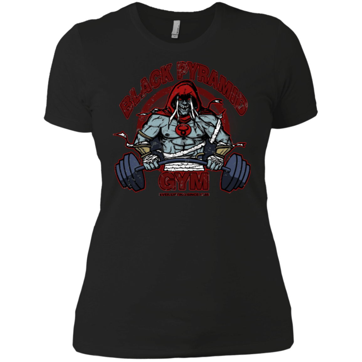 T-Shirts Black / X-Small Black Pyramid Gym Women's Premium T-Shirt