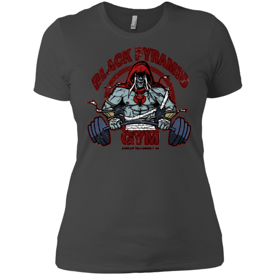 T-Shirts Heavy Metal / X-Small Black Pyramid Gym Women's Premium T-Shirt