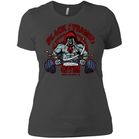T-Shirts Heavy Metal / X-Small Black Pyramid Gym Women's Premium T-Shirt