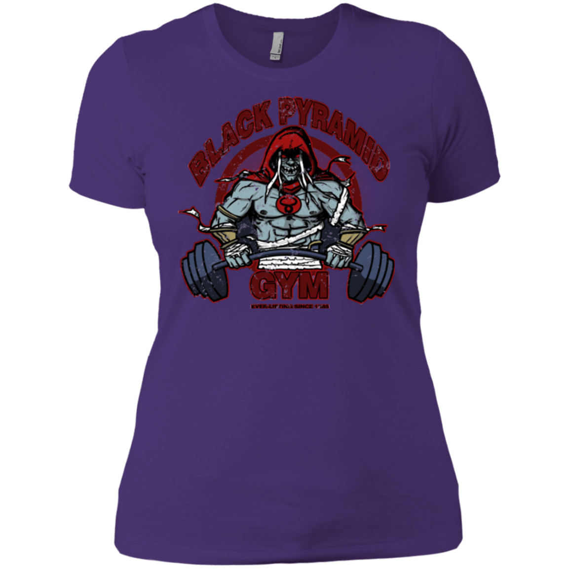 T-Shirts Purple / X-Small Black Pyramid Gym Women's Premium T-Shirt